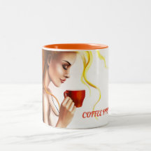 Jolie coupure d'après-midi de café