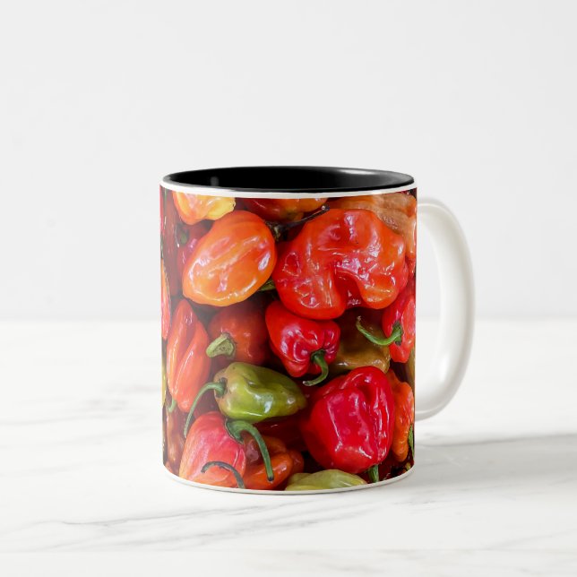Tasse 2 Couleurs Jolie nourriture (Devant droit)