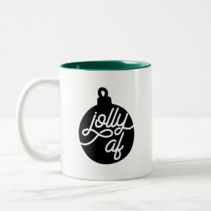 Tasse 2 Couleurs Jolly AF Noël