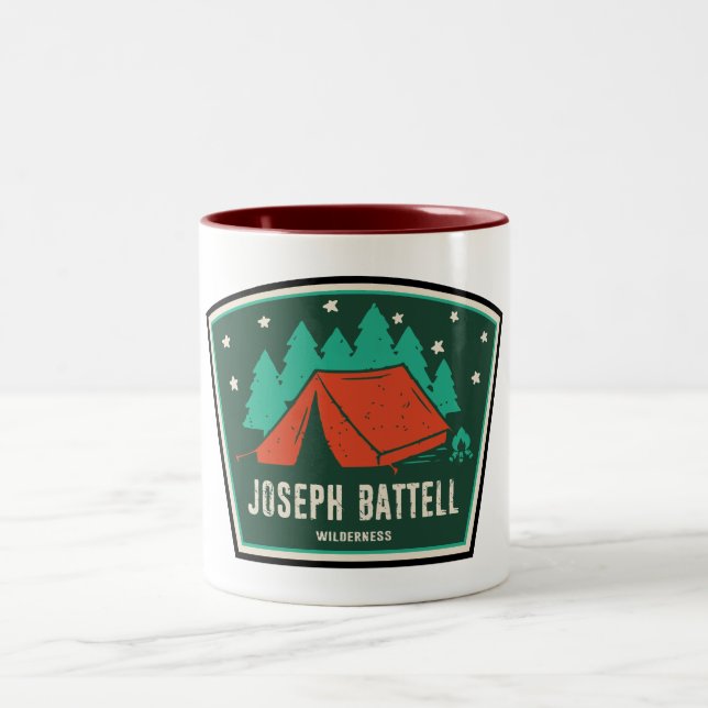 Tasse 2 Couleurs Joseph Battell Wilderness Vermont Camping (Centre)