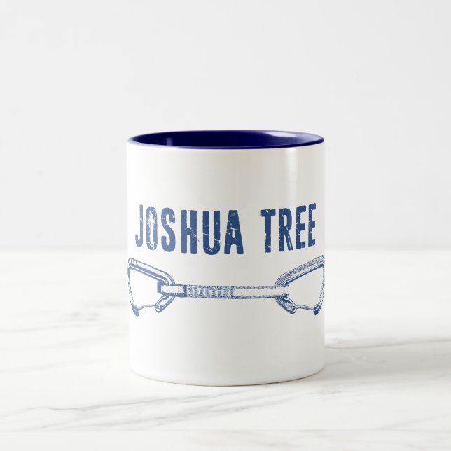 Tasse 2 Couleurs Joshua Tree California Escalade Quickdraw (Centre)