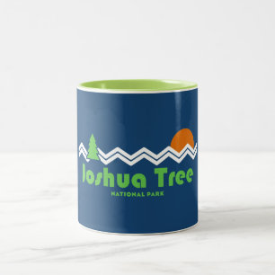 Tasse 2 Couleurs Joshua Tree National Park Retro
