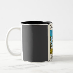 Tasse 2 Couleurs Joshua Tree Vintage Aquarelle Travel