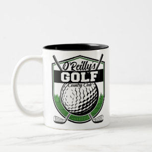 Tasse 2 Couleurs Joueur de golf Pro Golf Country Club