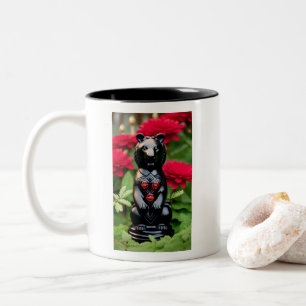 Tasse 2 Couleurs Joueur de l'ours noir