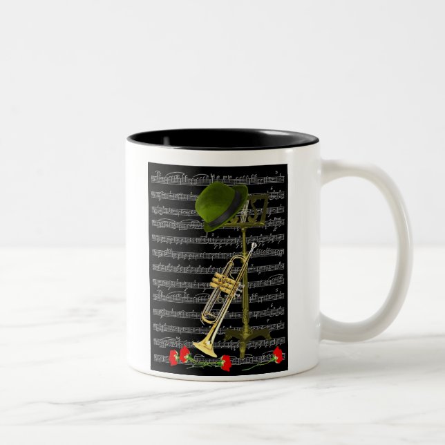 Tasse 2 Couleurs Jouez la musique… (Droit)