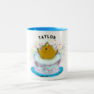 Tasse 2 Couleurs Jour de la marmotte Anniversaire