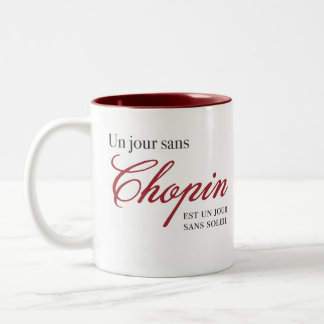 Tasse 2 Couleurs Jour de l'ONU sans Chopin…