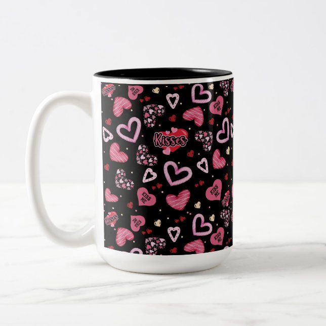 Tasse 2 Couleurs Jour de Valentine (Gauche)