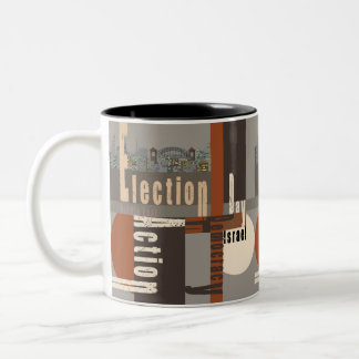 Tasse 2 Couleurs Jour d'élection