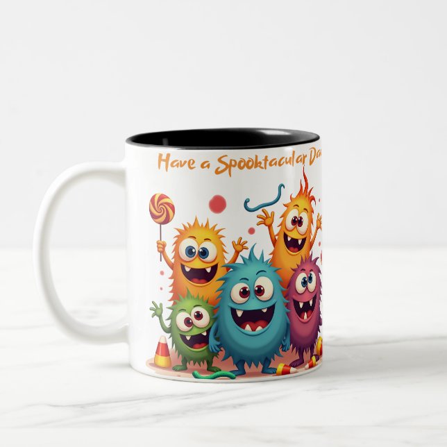 Tasse 2 Couleurs Jour Spooktaculaire (Gauche)