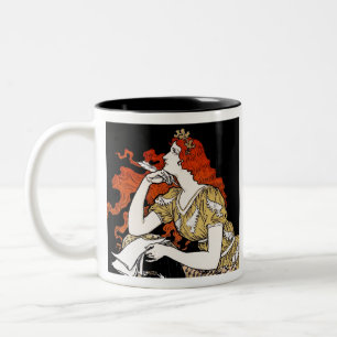 Tasse 2 Couleurs Journaliste au bureau d'écriture