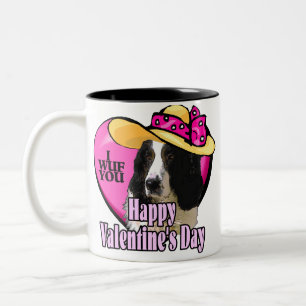 Tasse 2 Couleurs Journée des Valentines d'Espagne de Springer angl