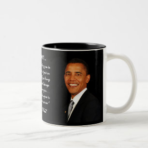 Tasse 2 Couleurs Journée du Président Barack Obama 2009