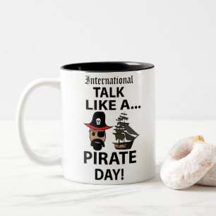 Tasse 2 Couleurs Journée internationale des pirates