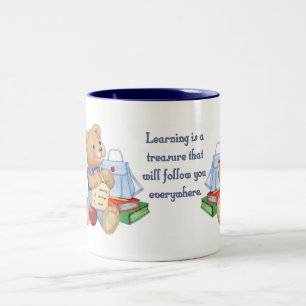 Tasse 2 Couleurs Jours scolaires aujourd'hui