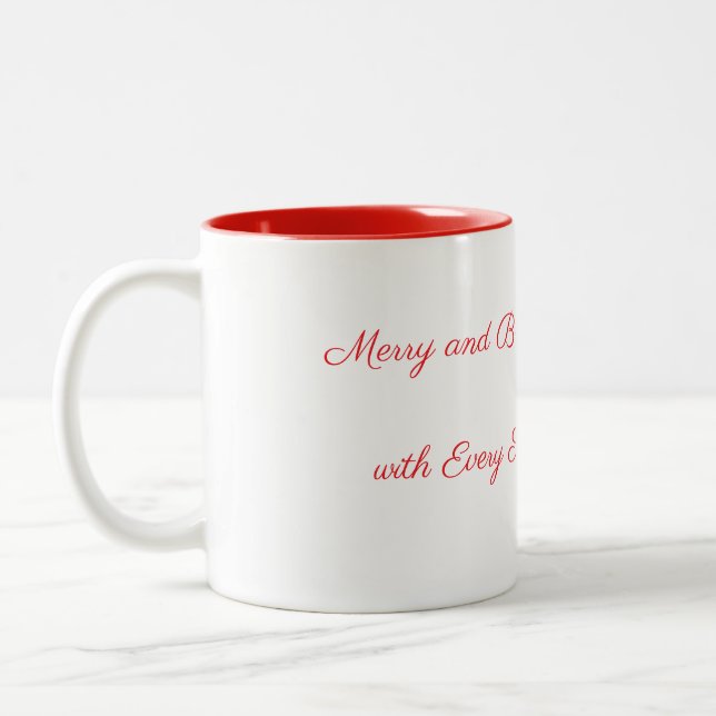 Tasse 2 Couleurs Joyeuse et brillante Musique (Gauche)