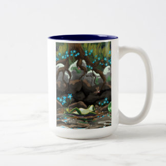 Tasse 2 Couleurs Joyeuse grenouille