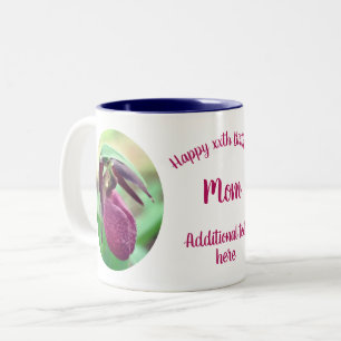 Tasse 2 Couleurs Joyeux Anniversaire Maman Lady Slipper Personnalis