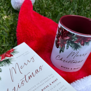 Tasse 2 Couleurs Joyeux cadeau de Noël à l'employé de la fête de No