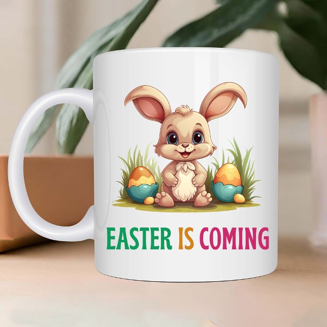Tasse 2 Couleurs Joyeux Eggster - Chasse aux Oeufs de Pâques (Créateur téléchargé)