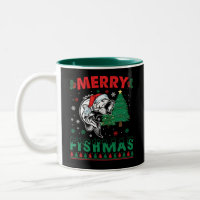 Joyeux Fishmas Poisson Pêche Papa Pêcheur Noël