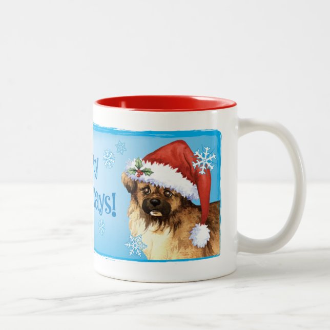 Tasse 2 Couleurs Joyeux Howlidays Espagnol Tibétain (Droit)