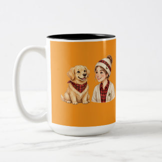 Tasse 2 Couleurs Joyeux joyeux Noël Halloween fête