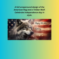 Joyeux loup de bois du 4 juillet