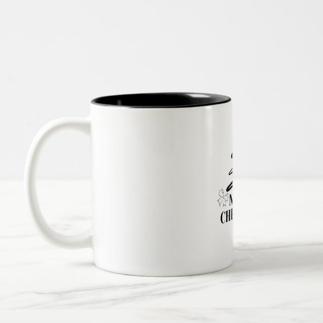 Tasse 2 Couleurs Joyeux Noël (Gauche)
