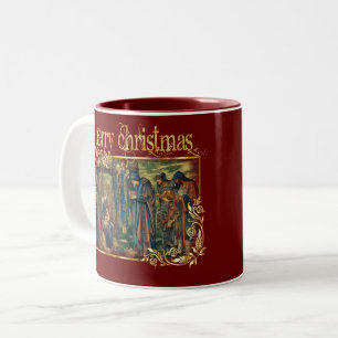 Tasse 2 Couleurs Joyeux Noël 2021 Jésus Nativité Avent Jones T