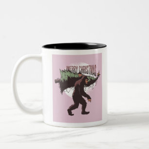 Tasse 2 Couleurs Joyeux Noël Bigfoot