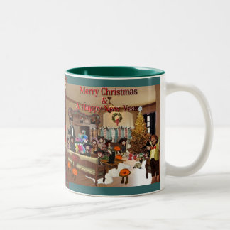 Tasse 2 Couleurs Joyeux Noël et bonne année !