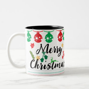 Tasse 2 Couleurs Joyeux Noël et une bonne année !