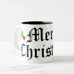 Tasse 2 Couleurs Joyeux Noël Musique