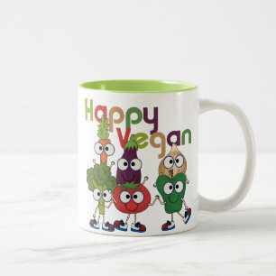 Tasse 2 Couleurs Joyeux Vegan