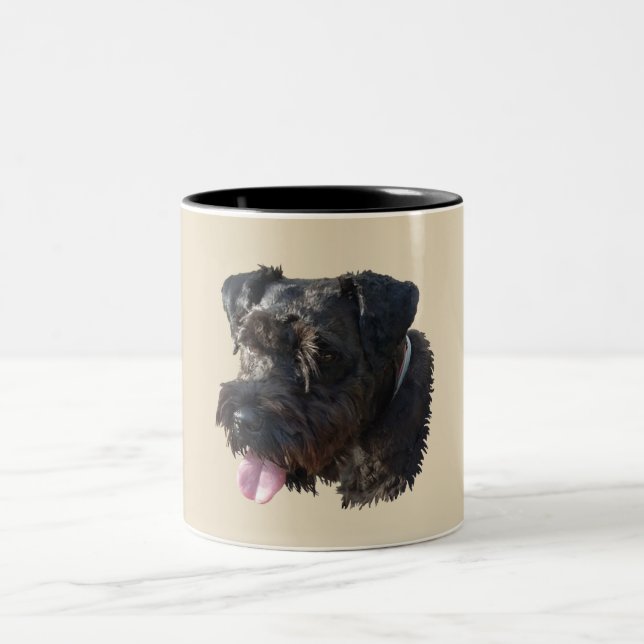 Tasse 2 Couleurs Junior le Schnauzer (Centre)
