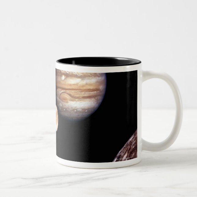 Tasse 2 Couleurs Jupiter et ses lunes (Droit)