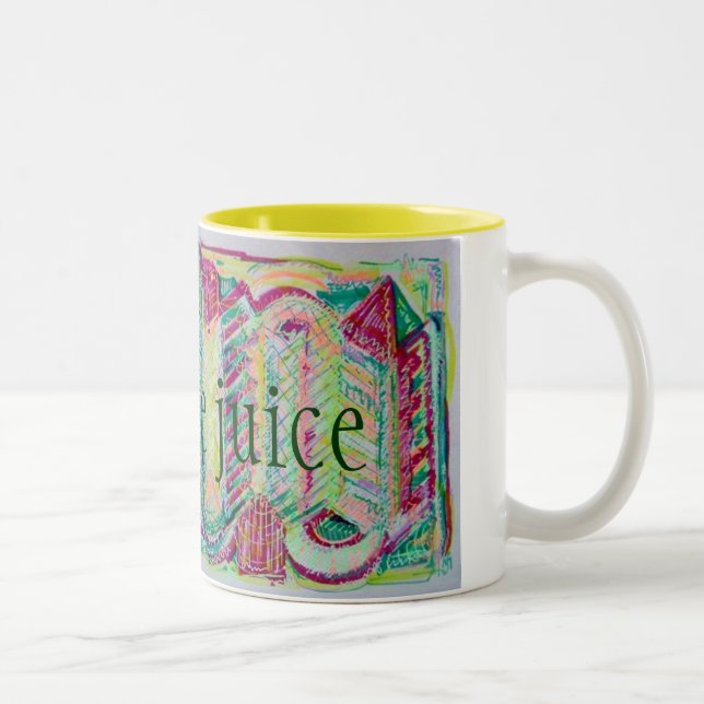 Tasse 2 Couleurs jus créatif (Droit)