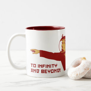 Tasse 2 Couleurs Jusqu'à l'infini et au-delà