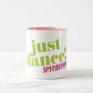 Tasse 2 Couleurs Juste danse - vert