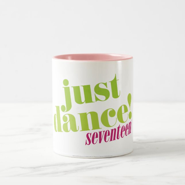 Tasse 2 Couleurs Juste danse - vert (Centre)