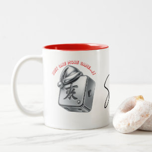 Tasse 2 Couleurs Juste un jeu de plus Mahjong Funny Santa