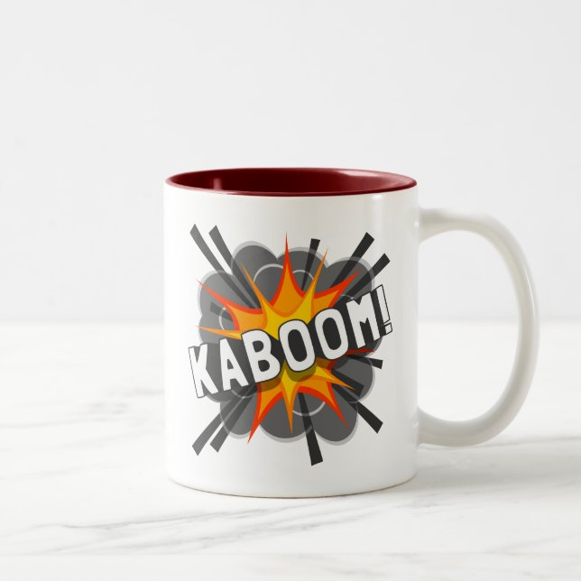 TASSE 2 COULEURS KABOOM ! (Droit)