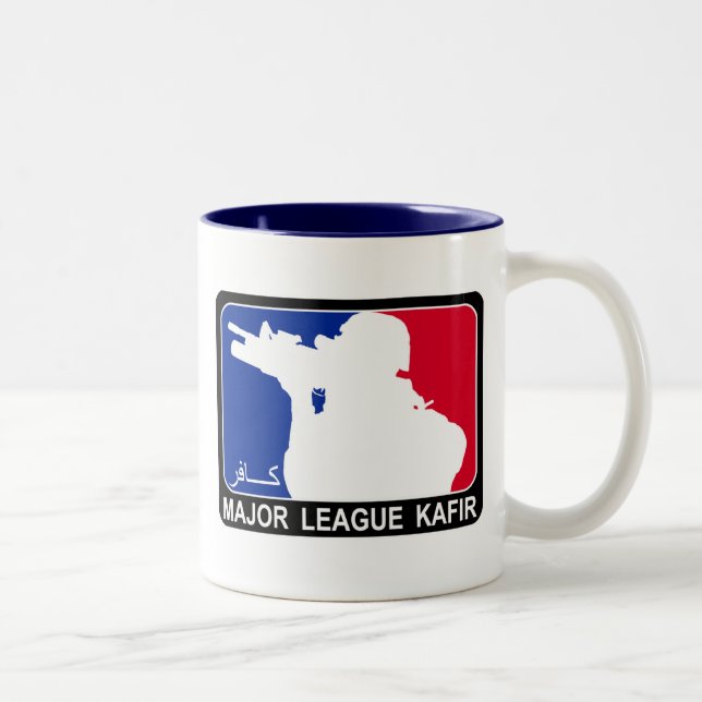 Tasse 2 Couleurs Kafir de MajorLeague/tasse de café infidèle (Droit)