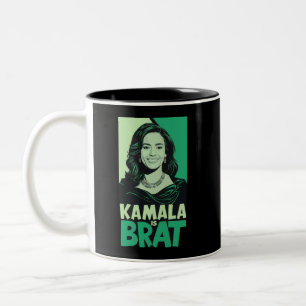 Tasse 2 Couleurs Kamala est drôle et sarcastique comme une peste