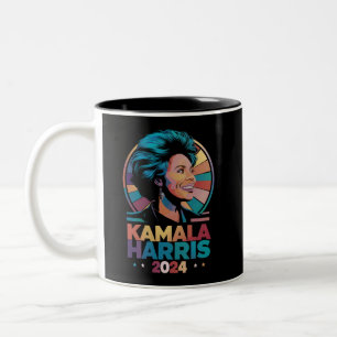 Tasse 2 Couleurs Kamala Harris 2024 Vote Président Kamala Election
