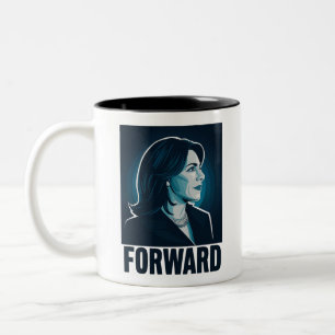 Tasse 2 Couleurs Kamala Harris Forward Élection Présidentielle 2024