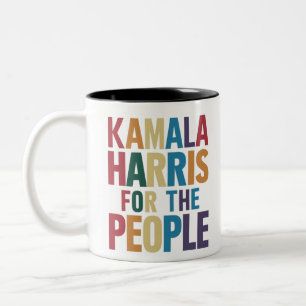 Tasse 2 Couleurs Kamala Harris Pour La Présidence LGBT Gay Fierté A