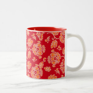 Tasse 2 Couleurs Kamaole Hawaiian Protea Tropical Floral